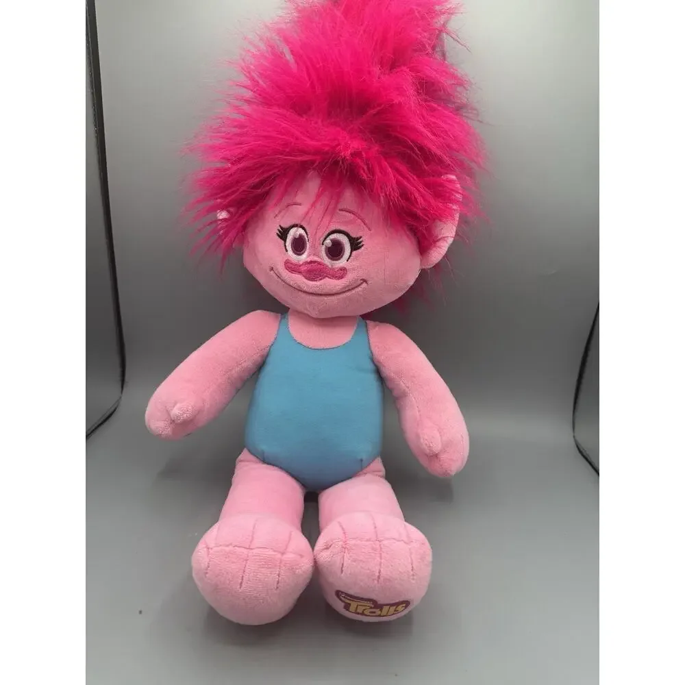 Build a Bear Dreamworks Trolls Princess Poppy 24” Plush Doll with Dress